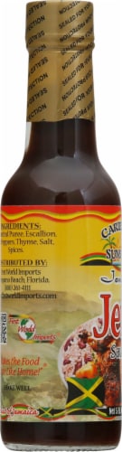 Caribbean Sunshine Jamaican Jerk Sauce Perspective: left
