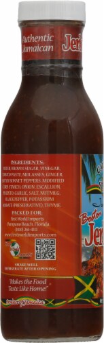Caribbean Sunshine® Jamaican Boston Jerk BBQ Sauce Perspective: left