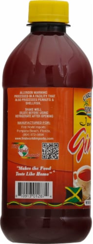 Caribbean Sunshine® Ginger Drink Perspective: left