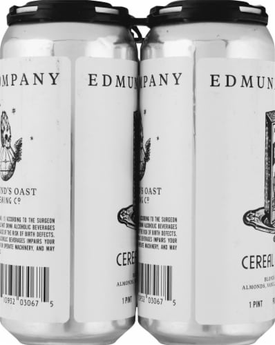 Edmunds Oast Cereal For Dinner Blonde Ale Perspective: left