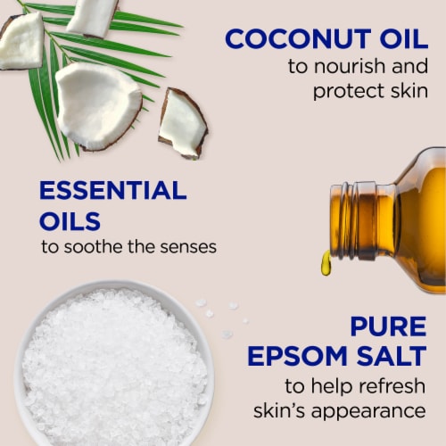 Dr Teal's® Nourish & Protect Coconut Oil Pure Epsom Salt Body Wash Perspective: left
