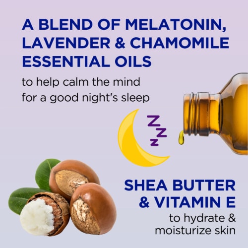 Dr Teal's® Sleep Blend Melatonin Lavender & Chamomile Body Lotion Perspective: left