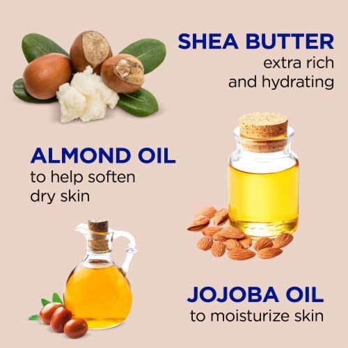 Dr. Teal's® Moisturizing Shea Butter Bath & Body Oil Perspective: left