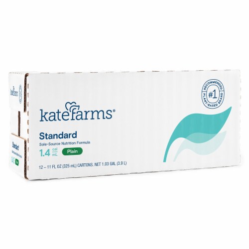 Kate Farms® Standard 1.4 Oral Supplement Plain Perspective: left