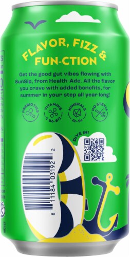 Health-Ade® SunSip™ Lemon Lime Soda Can Perspective: left