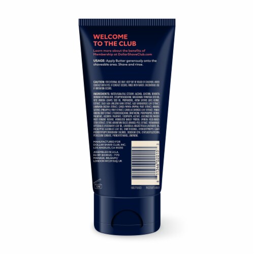 Dollar Shave Club Translucent Shave Butter Perspective: left