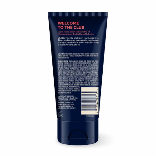 Dollar Shave Club Shave Cream Perspective: left