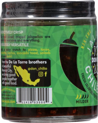 Don Chilio® Jalapeno Chili Crisps™ Perspective: left