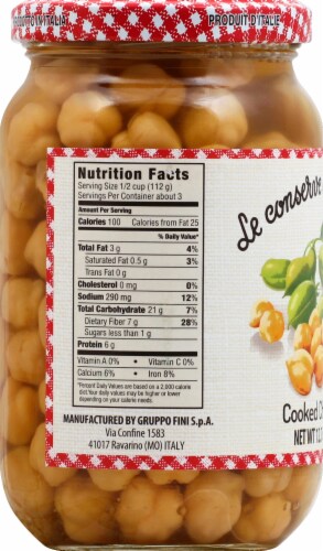 Le Conserve Della Nonna® Cooked Chickpeas Perspective: left