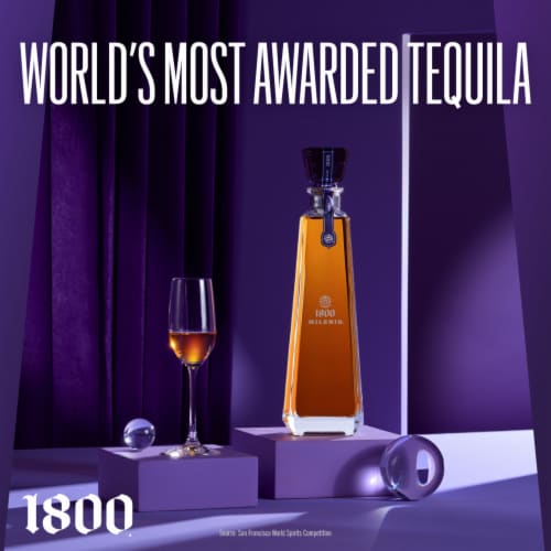 1800 Milenio Tequila Extra Añejo Perspective: left