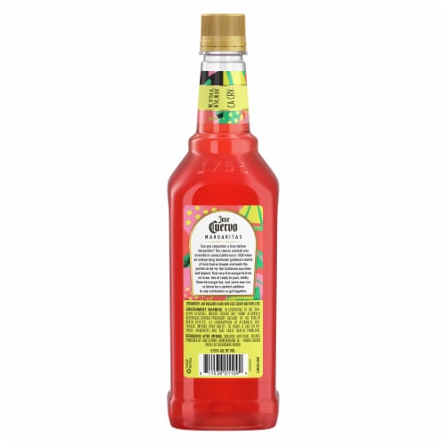 Jose Cuervo® Authentic Margarita Strawberry Lime Prepared Cocktails Ready To Serve Perspective: left