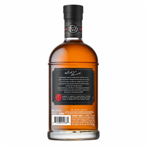 Pendleton Midnight Canadian Whiskey Perspective: left