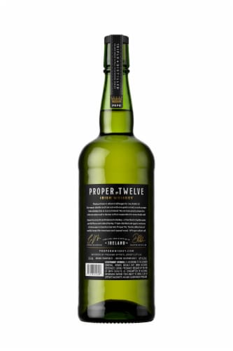 Proper No. Twelve Blended Irish Whiskey Perspective: left