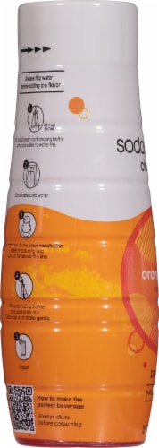 SodaStream Orange Zero Calorie Mix Perspective: left