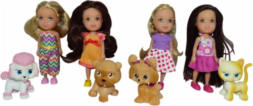 Glamour Girl Li'l Friends & Pets Dolls Perspective: left