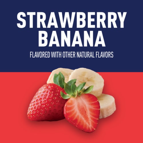 Core Power Strawberry Banana Protein Shake Perspective: left