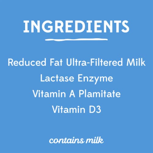 Fairlife 2% Lactose Free & High-Protein Ultra-Filtered Milk Perspective: left