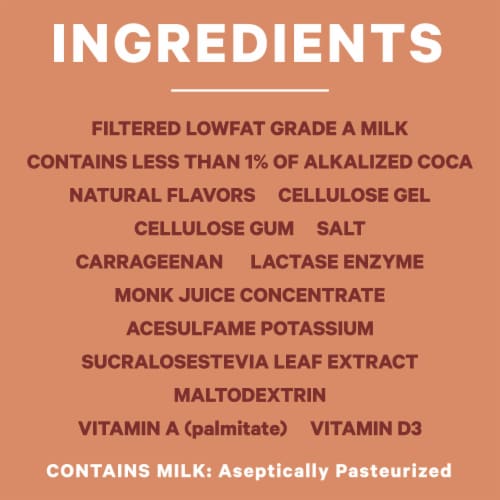Fairlife Nutrition Plan Chocolate No Sugar Added High-Protein Vitamin-Enhanced Shake Perspective: left