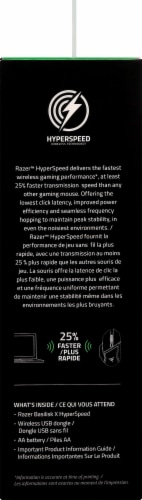 Razer Basilisk X HyperSpeed Wireless Gaming Mouse Perspective: left