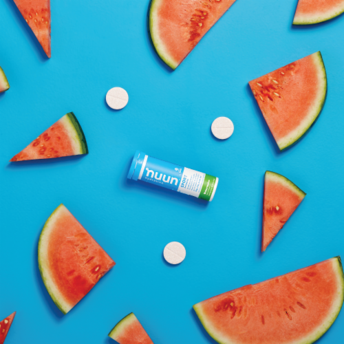 Nuun Hydration Sport Watermelon Effervescent Electrolyte Tablets Perspective: left