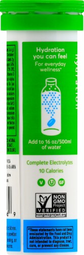 Nuun Hydration Blueberry Pomegranate Effervescent Vitamin Supplement Tablets Perspective: left