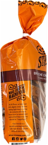 St Pierre Cinnamon Brioche Twist Hand Braided Bread Perspective: left