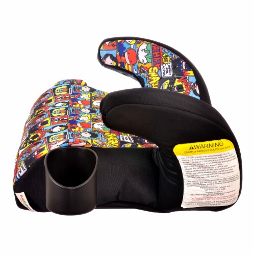 KidsEmbrace KE-4801JLC DC Comics Justice League Chibi Backless Booster Car Seat Perspective: left
