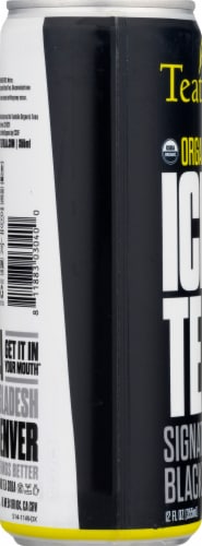 Teatulia Organic Signature Black Iced Tea Perspective: left