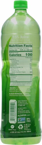 Alo® Exposed® Aloe Vera Juice Drink Bottle Perspective: left