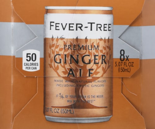 Fever Tree Premium Ginger Ale Perspective: left