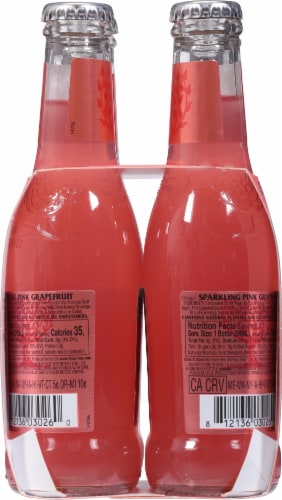 Fever-Tree Sparkling Pink Grapefruit Mixer Perspective: left