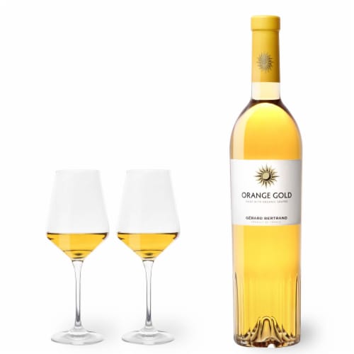 Gerard Bertrand Orange Gold France White Wine Perspective: left