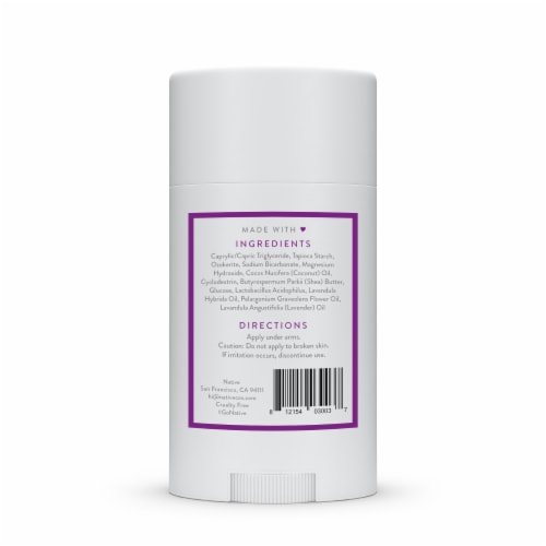 Native Lavender & Rose Deodorant Perspective: left