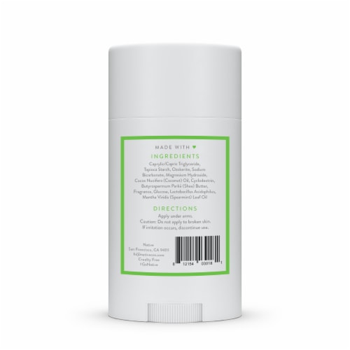 Native Cucumber & Mint Deodorant Perspective: left