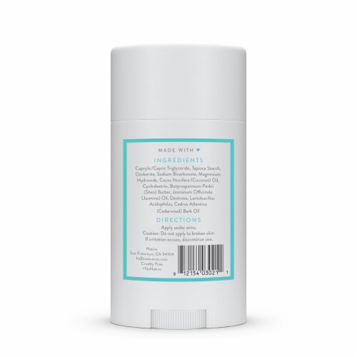 Native Jasmine & Cedar Deodorant Perspective: left