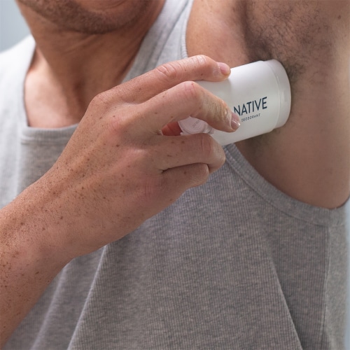 Native Charcoal Deodorant Perspective: left