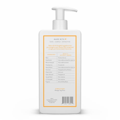 Native Almond & Shea Butter Strengthening Conditioner Perspective: left