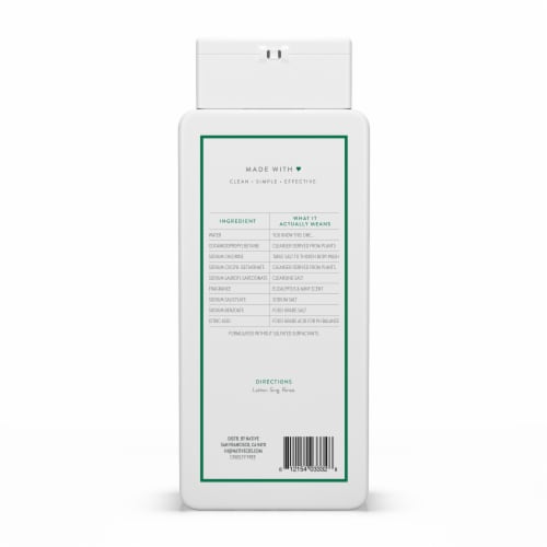 Native Body Wash with Eucalyptus & Mint Perspective: left