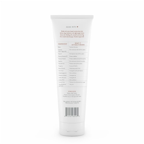 Native Body Lotion with Coconut & Vanilla Perspective: left