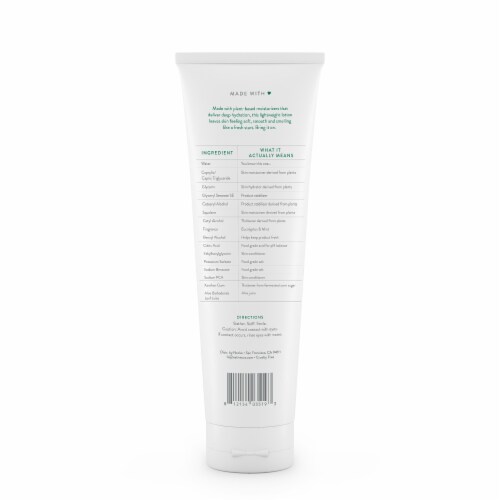 Native Body Lotion with Eucalyptus & Mint Perspective: left