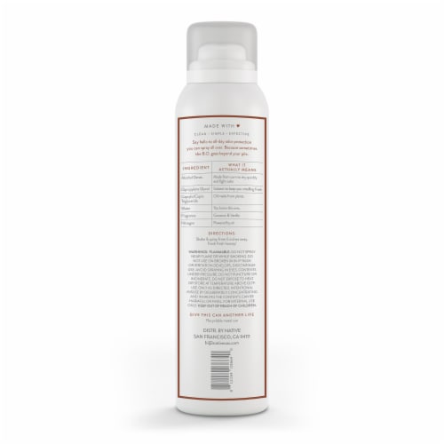 Native Coconut & Vanilla Spray Deodorant Perspective: left
