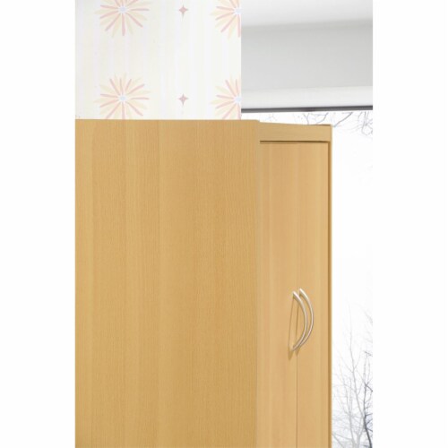 Hodedah 4 door kitchen shop pantry 4 shelves