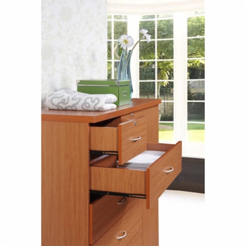 Hodedah 7 drawer chest store with locks drawers