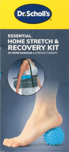 Dr. Scholl's® 5-In-1 Essential home Stretch & Recovery Kit Perspective: left