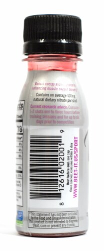 Beet It Sport Nitrate 400 Concentrated Beet Juice Shot Perspective: left