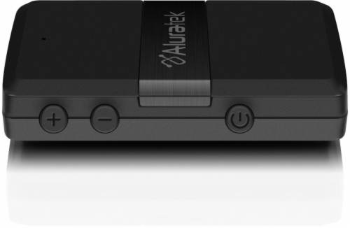 Aluretek Universal Bluetooth Audio Transmitter and Receiver Perspective: left