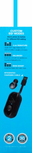 JLab Audio Go Air True Wireless Earbuds - Black Perspective: left
