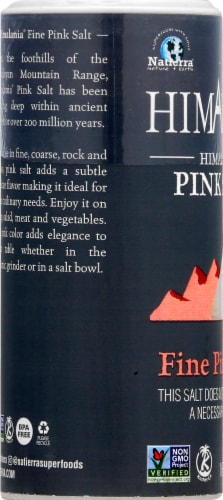 Natierra Himalania® Himalayan Pink Salt Shaker Perspective: left