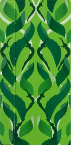 Pukka Organic Three Mint Herbal Tea Sachets Perspective: left