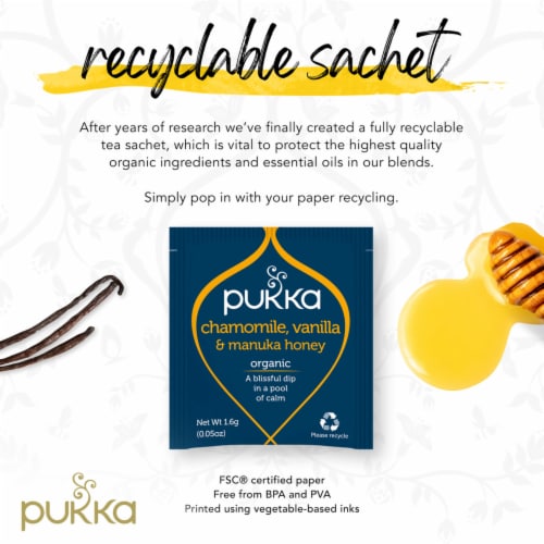 Pukka Organic Herbal Tea Perspective: left